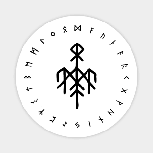 wardruna vikings norse-mythology-symbols Magnet